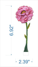 Load image into Gallery viewer, Magenta Peony Small Acrylic Flower
