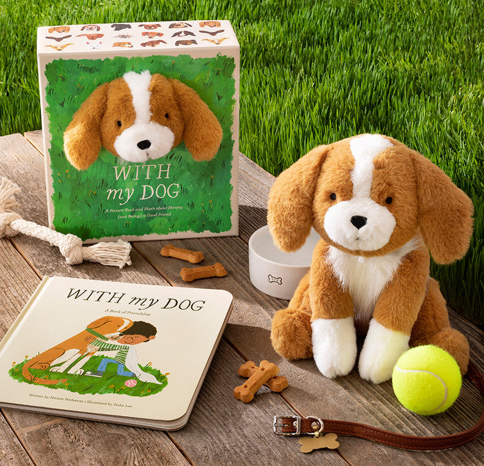 With My Dog: A Picture Book And Plush Dog