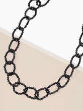 Load image into Gallery viewer, Link Long Beaded Necklace - 2 Colors
