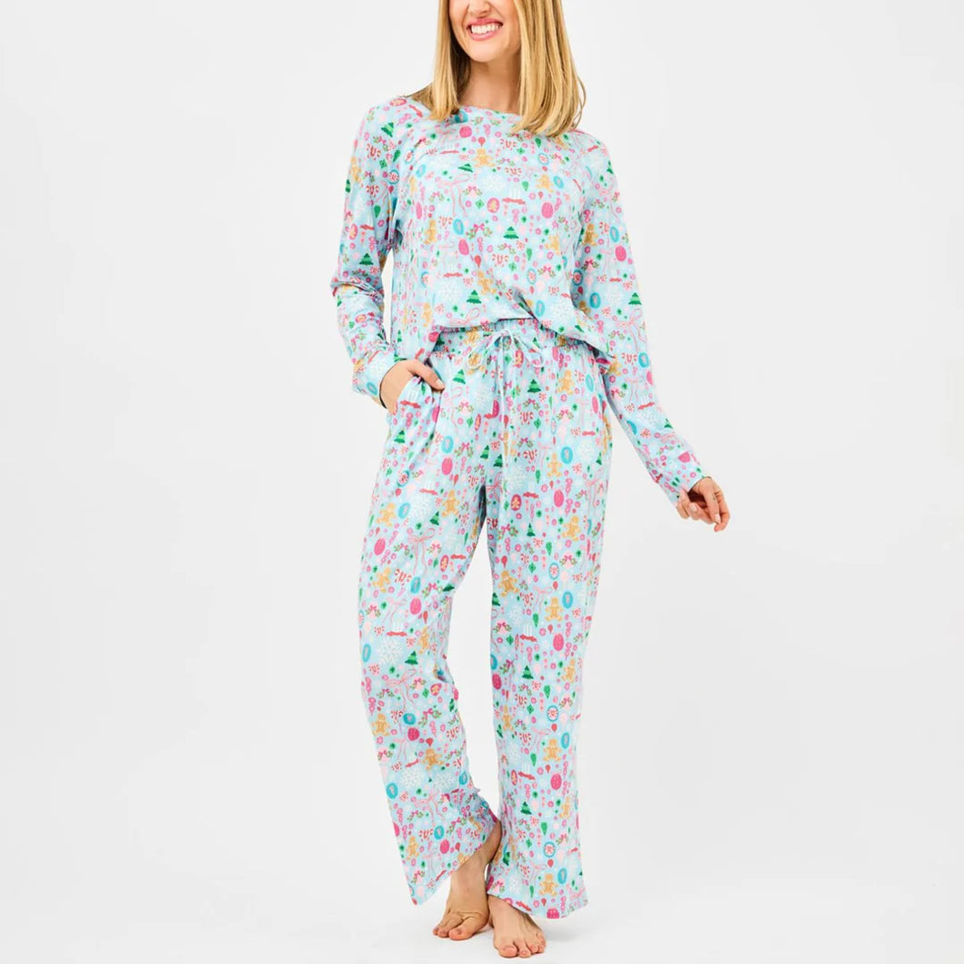 Christmas Jolly Luxury Pajama Set