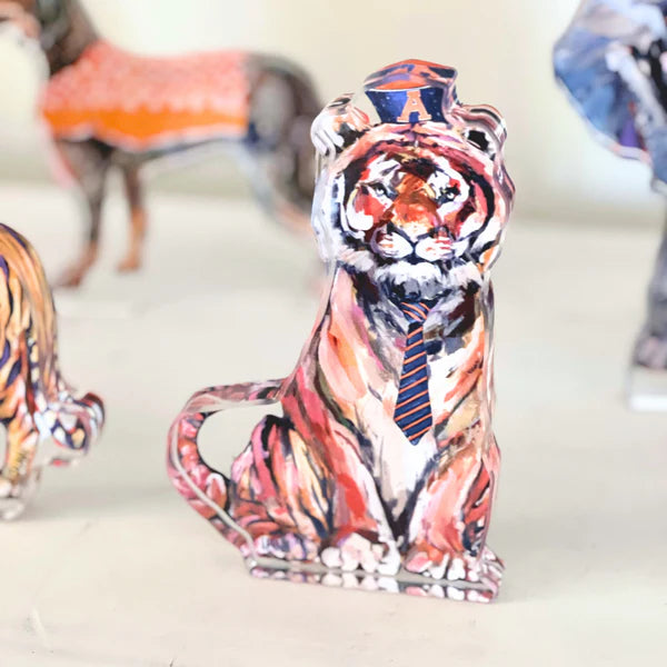 Auburn Tiger Acrylic By Lauren Dunn