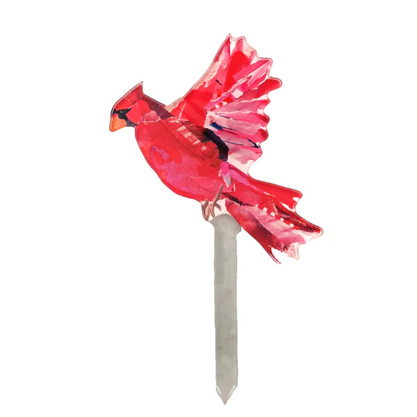Cardinal  Acrylic Plant Stick
