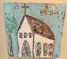 Load image into Gallery viewer, Hand Painted Church - 2 Styles
