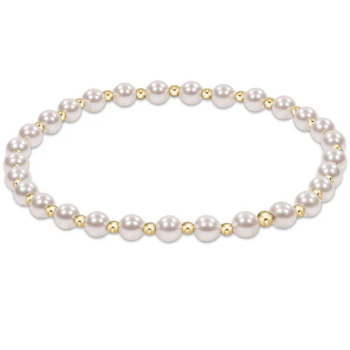 E. Newton Classic Pearl grateful 4 mm Bracelet