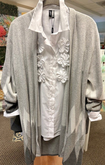 Gray Cardigan