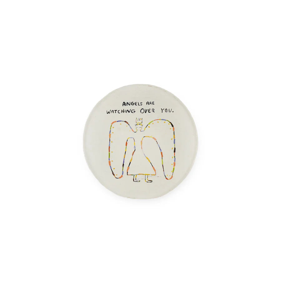 Angels Are Watching Mini Plate
