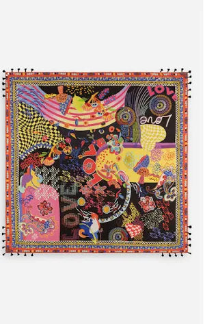 Jenny Silk Johnny Was Scarf