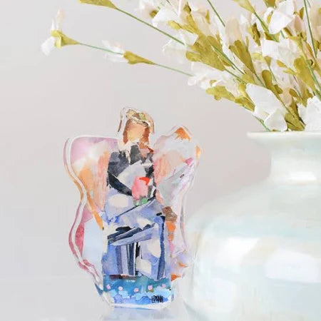 Blue Acrylic Angel