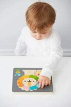 Load image into Gallery viewer, Little Lion Chunky Wood Puzzle
