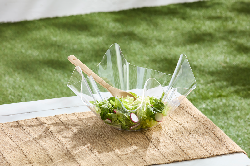Acrylic Ruffle Bowl set