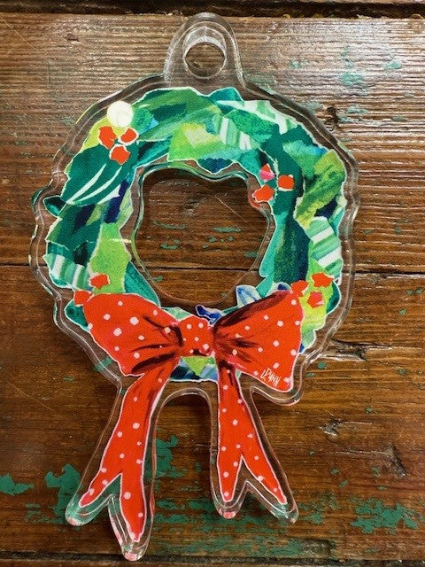 Red Berry Wreath Ornament