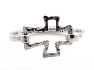 Cross Bracelet - Gold/Silver