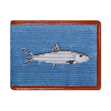 Load image into Gallery viewer, Smathers &amp; Branson Needlepoint &amp; Leather Wallet
