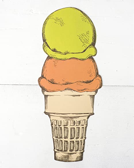 Hester & Cook Ice Cream  Table Accents