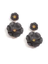 Load image into Gallery viewer, Floral Drop Earring - 2 -in- 1

