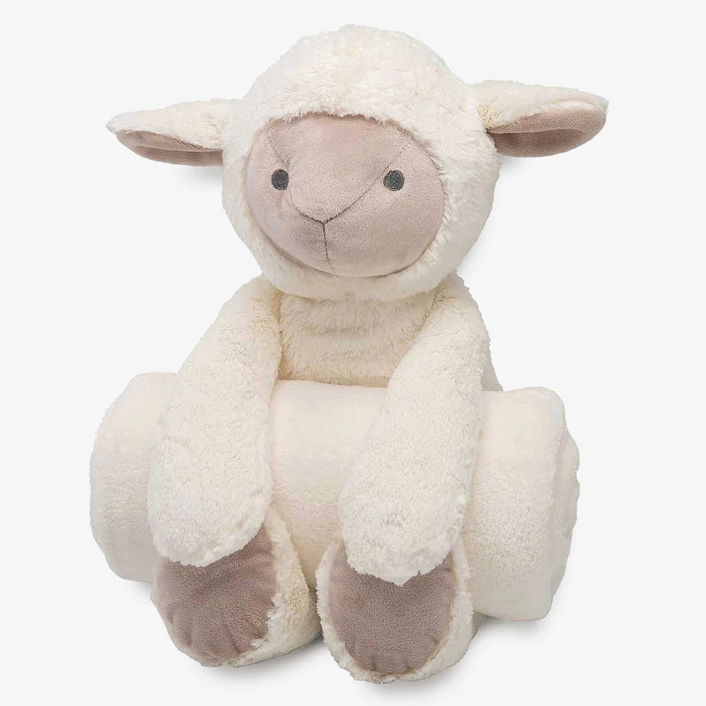 Lamb Plush Toy and Blanket