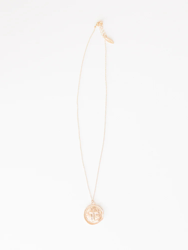 Haven Gold Cross Necklace