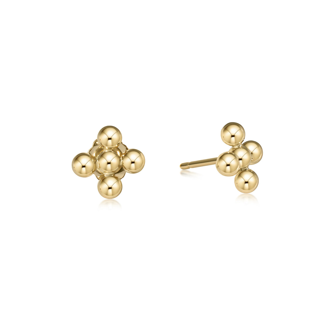 E. Newton Classic Beaded Signature Cross Stud