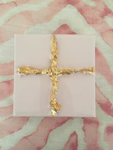 Load image into Gallery viewer, Gold Leaf Cross - 2 Colors

