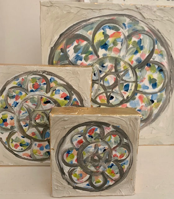 PRUMC's  Rose Window Art