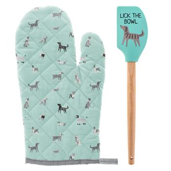 Oven Mitt With Spatula
