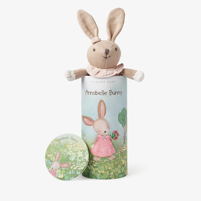 Bunny Baby Knit Toy in Gift Box