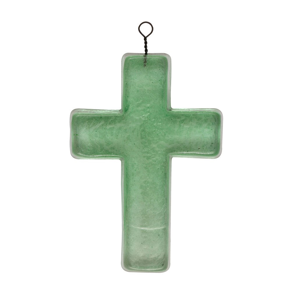 Recycled Glass Crosses