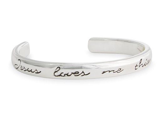 Jesus Loves Me Baby Bracelet