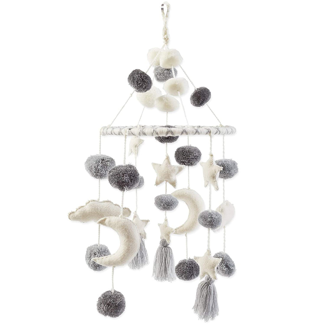 The Moon and Stars Nursery Mobile