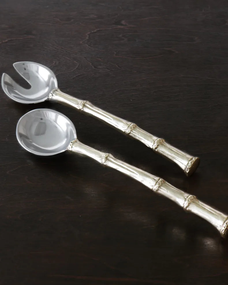 Beatriz Ball Bamboo Salad Servers