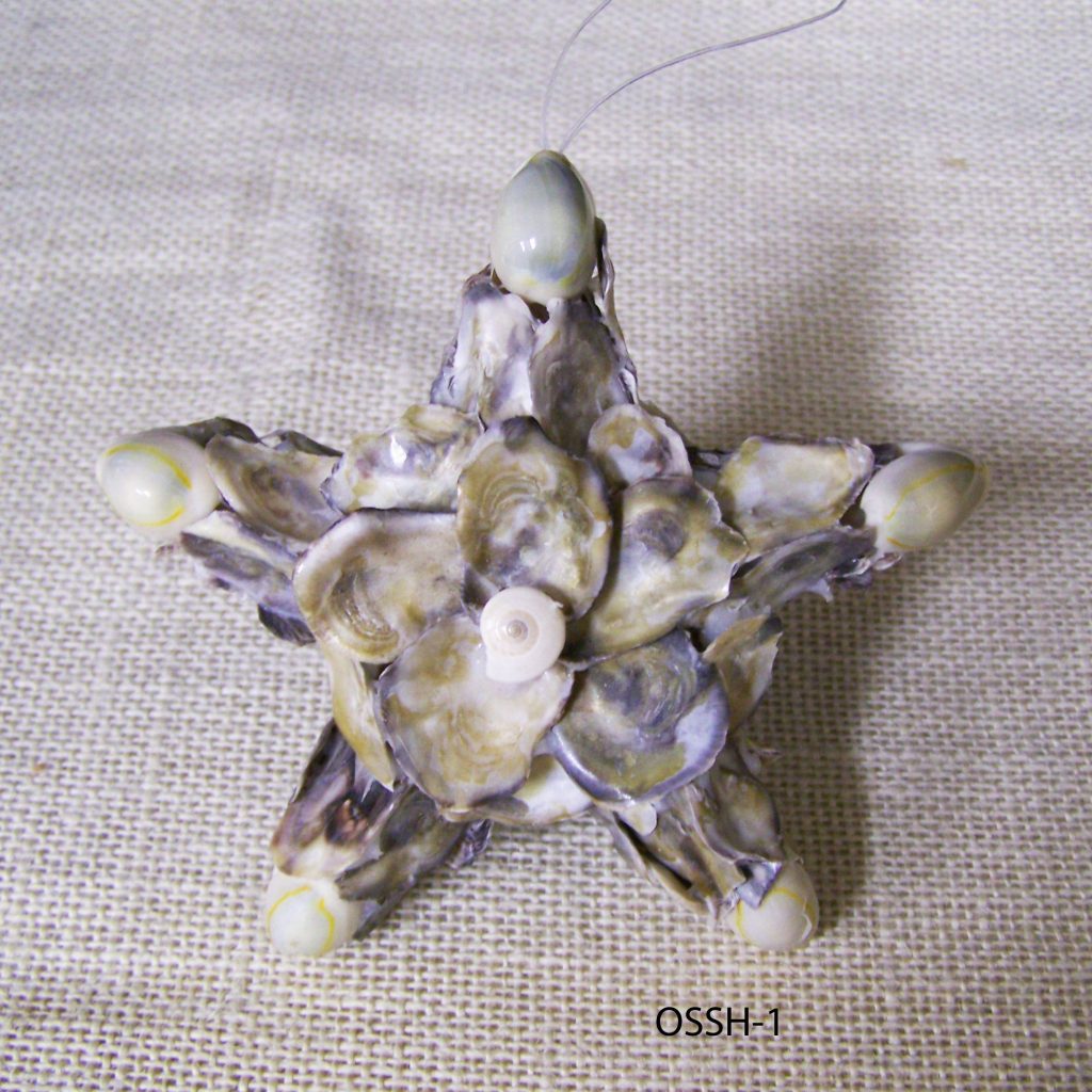 Oyster Star Ornament