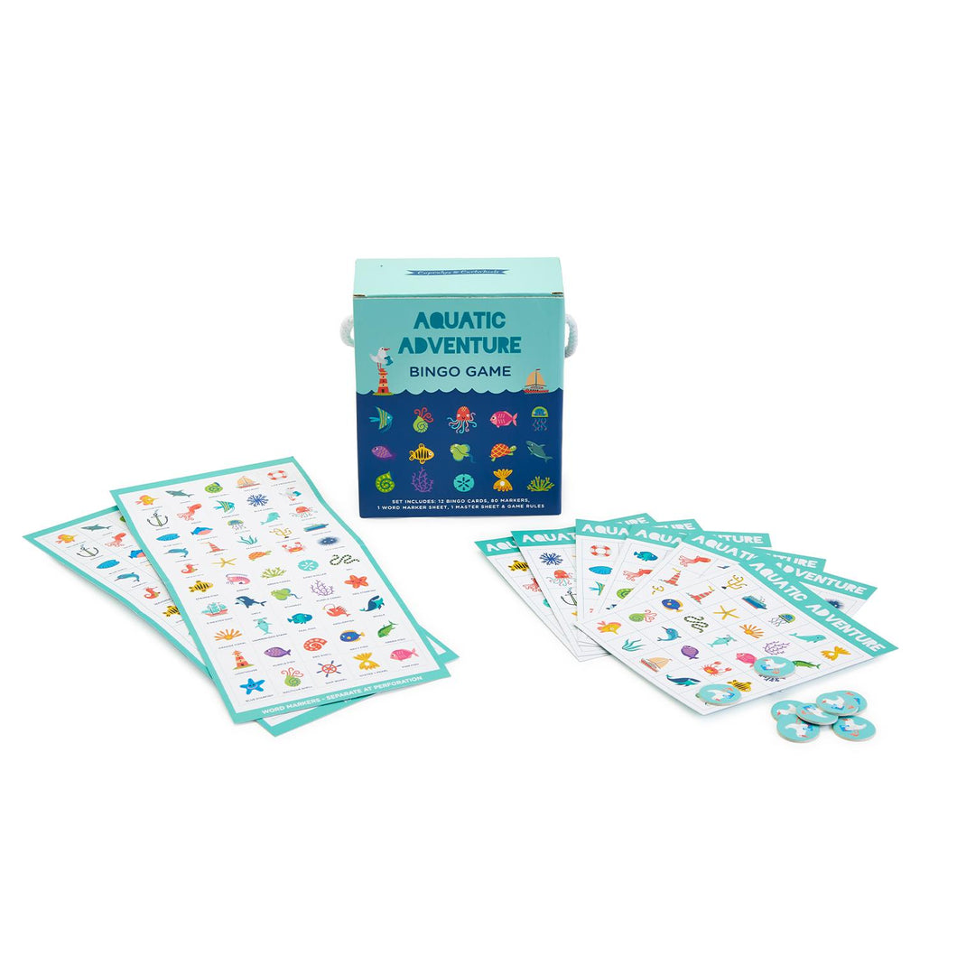 Aquatic Adventure Bingo Game